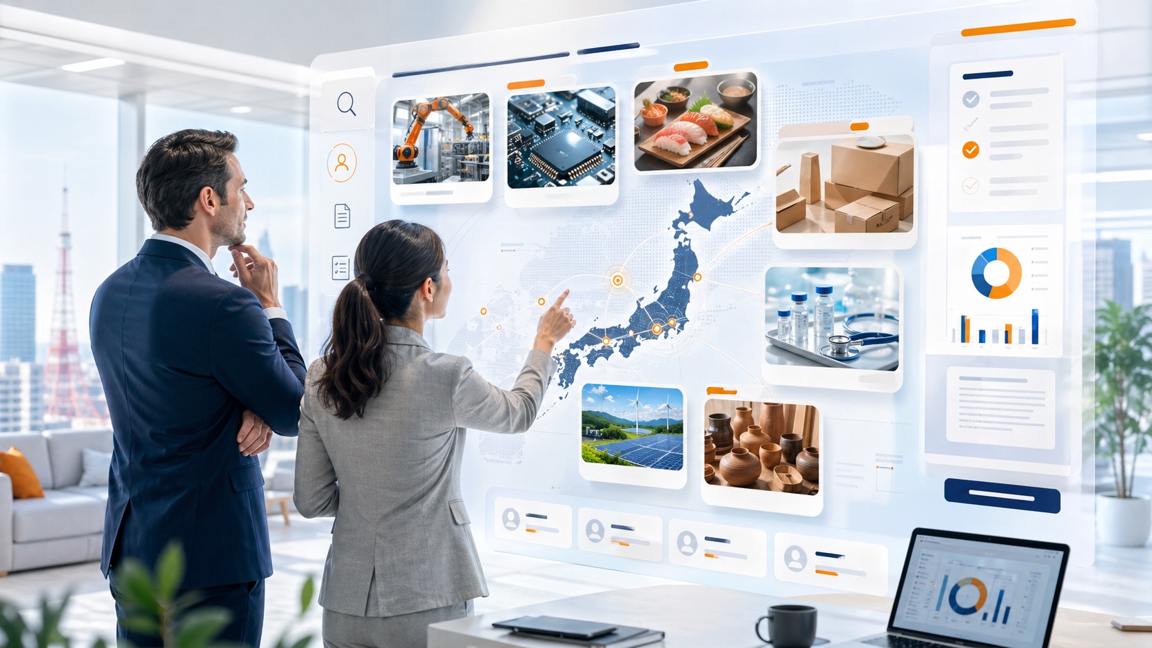JP Expansion Partners industry sourcing workspace